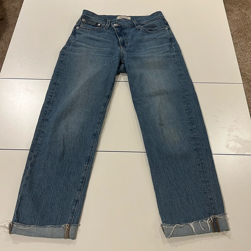 Madewell straight leg jeans Size 25